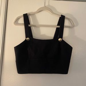 Never been worn Maeve textured crop top